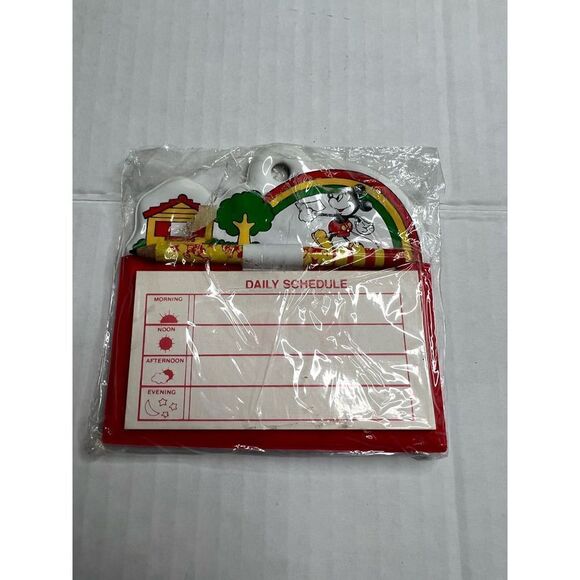 Vintage Mickey’s Daily Schedule Mickey Mouse Miniatures - Picture 1 of 4